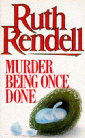 Cover for Murder Being Once Done