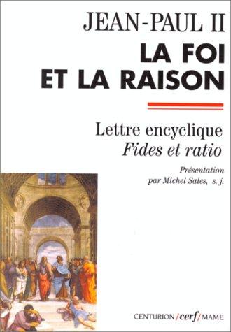 Cover for Encyclical Letter Fides Et Ratio