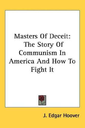 Cover for Masters of Deceit