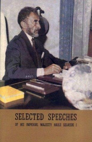Cover for Selected Speeches of Haile Selassie