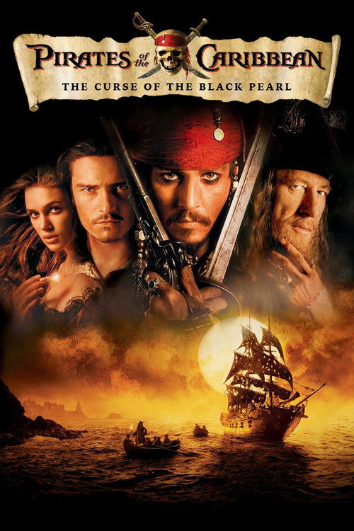 Poster for Pirates of the Caribbean: the Curse of the Black Pearl